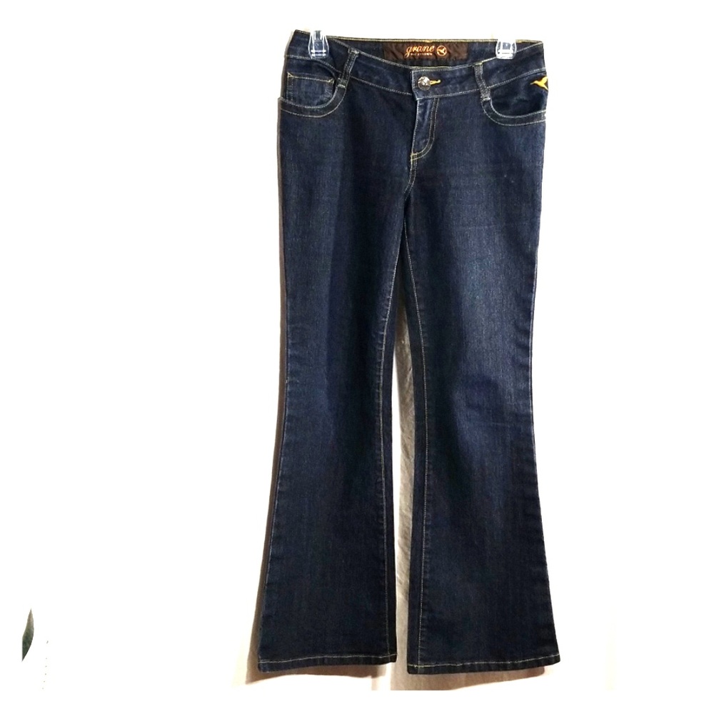 Grane size 3 short dark denim jeans